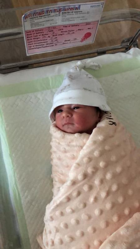 مبارك المولودة صابرينا شادي عبدالرزاق جرار 