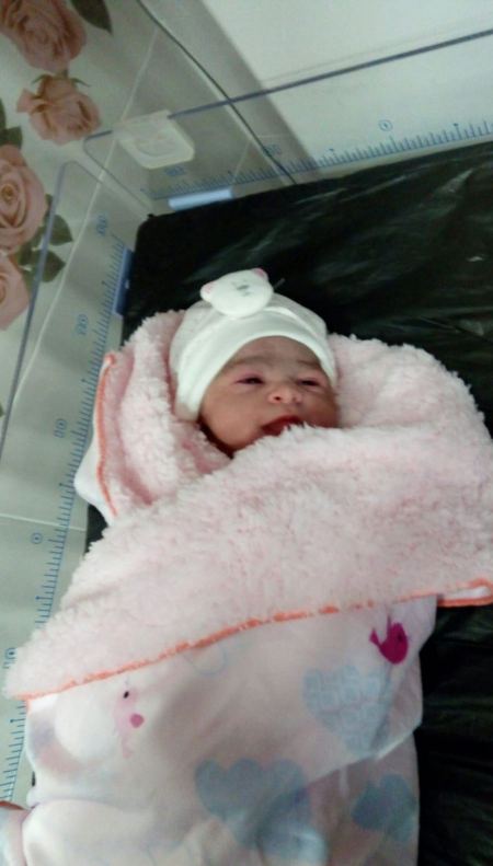 تهنئة لابن العم خالد وليد جرار بمناسبة قدوم المولودة ((زينة))