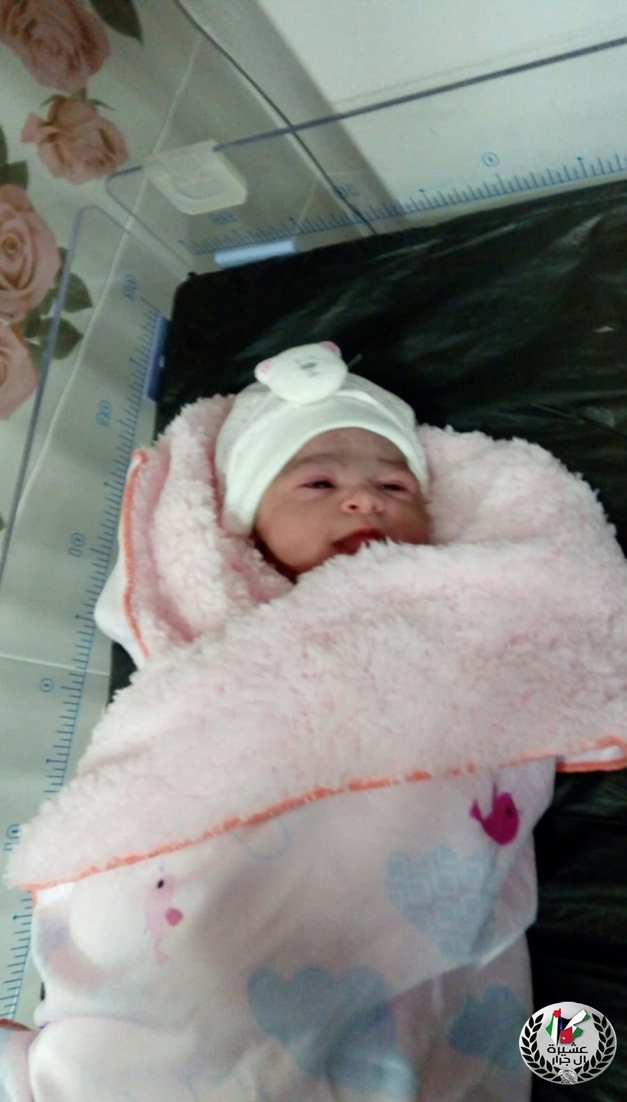 تهنئة لابن العم خالد وليد جرار بمناسبة قدوم المولودة ((زينة))