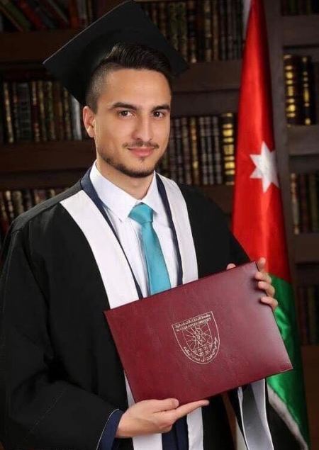 المهندس محمد حافظ جرار مبارك التخرج