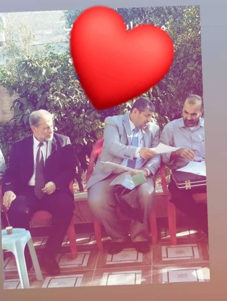 مبارك ابن العم حذيفة عبد الجبار جرّار عقد القران