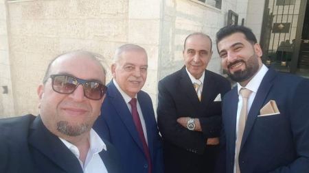 نهنئ ابن العم طارق فوزي عبداللطيف جرار بمناسبة عقد زواجه