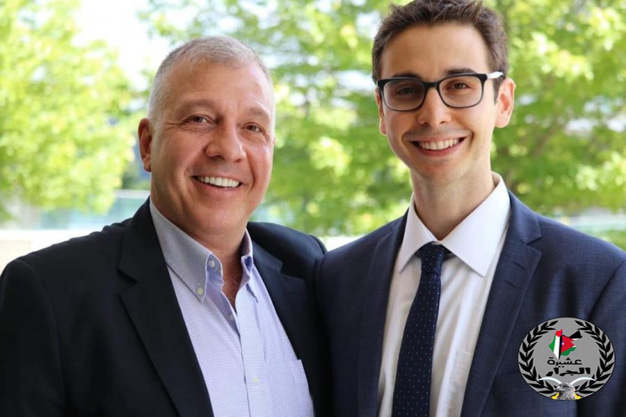 نهنئ ابن العم غازي سامي غازي جرار تخرجه من الجامعة 