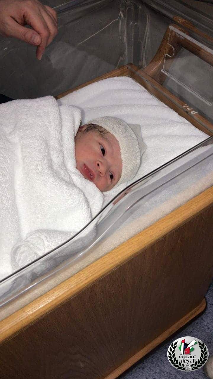 مبارك المولودة بنت فؤاد طاهر جرار