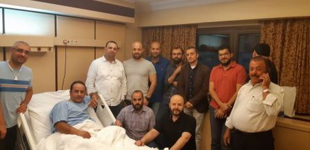 الحمدلله على السلامة ابن العم ماهر فوزي جرار